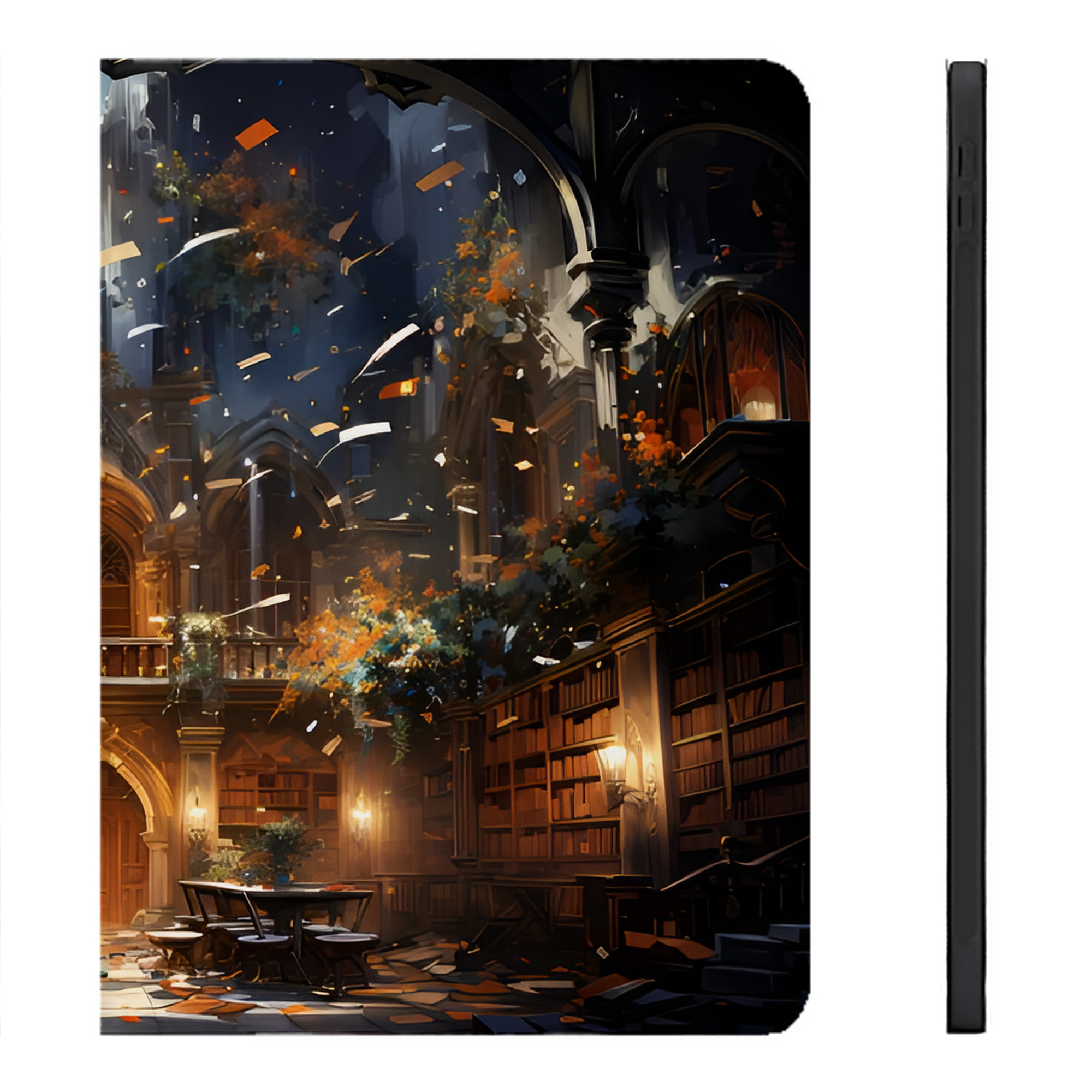 （画像用） Harry Potter ハリー・ポッターシリーズ IPadケース ペンホルダー付き ブックスタイルデザイン